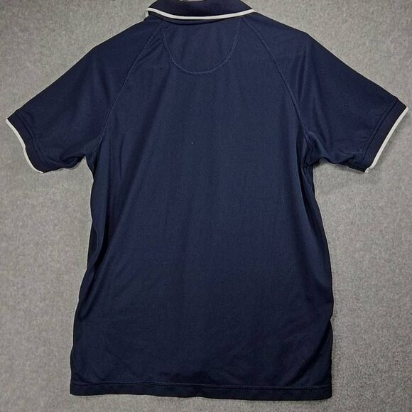 Aigle Men's 1/4 Zip Polo Shirt Performance Shirt Athletic Medium actimum - Picture 5 of 10